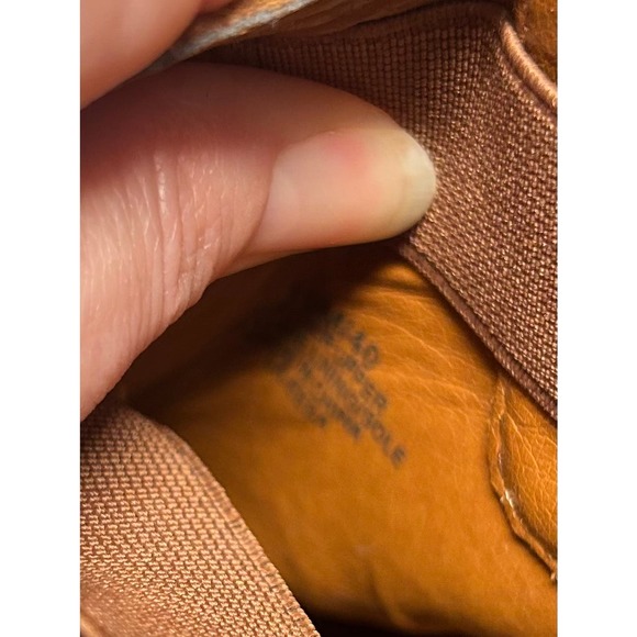 Lucky Brand Women's Leather Block Heel Ankle Booties Boots Brown Size 10M - Picture 12 of 13